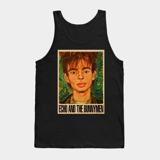Echo And The Bunnymen's Echoes A Captivating Pictorial Journey Tank Top by Super Face